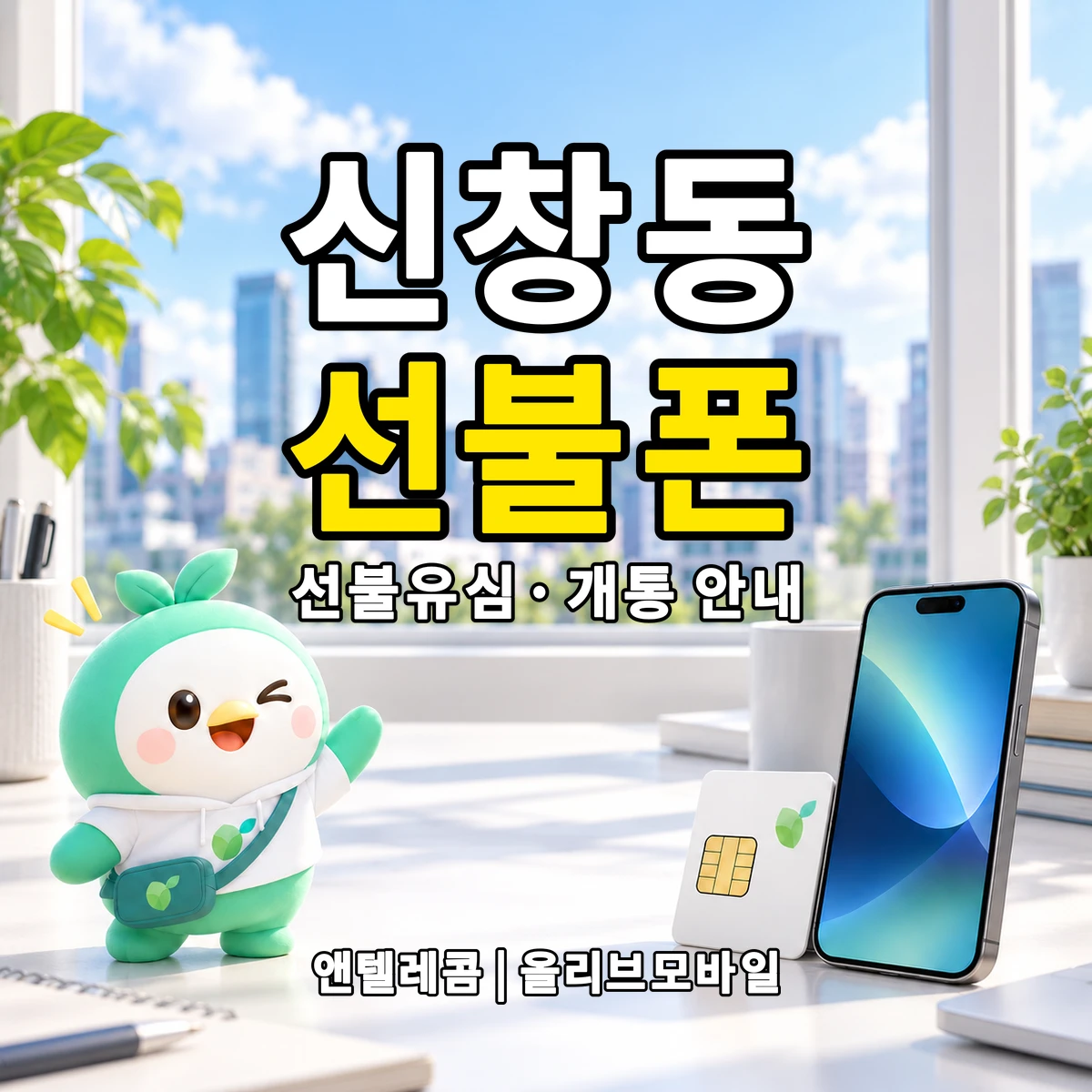 전북특별자치도 군산시 신창동 선불폰·선불유심 개통 안내 이미지